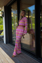 Pantalon Crochet Lobo - Rose