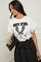 Tee Shirt Rebel - Blanc