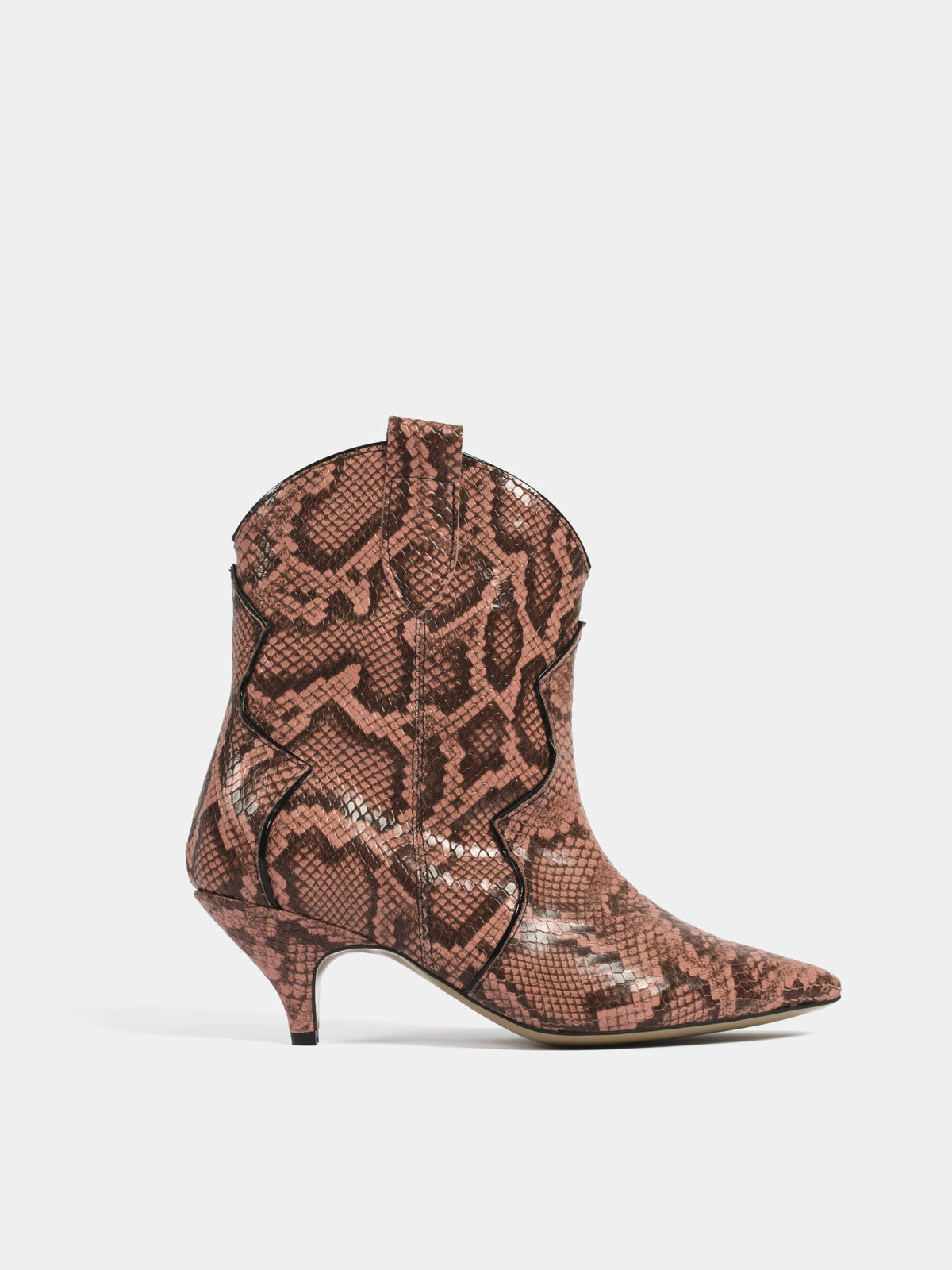 Bottines Reach Out More - Orange Et Noir