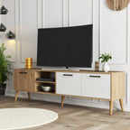 Meubles Tv Exxen - Chêne / Blanc