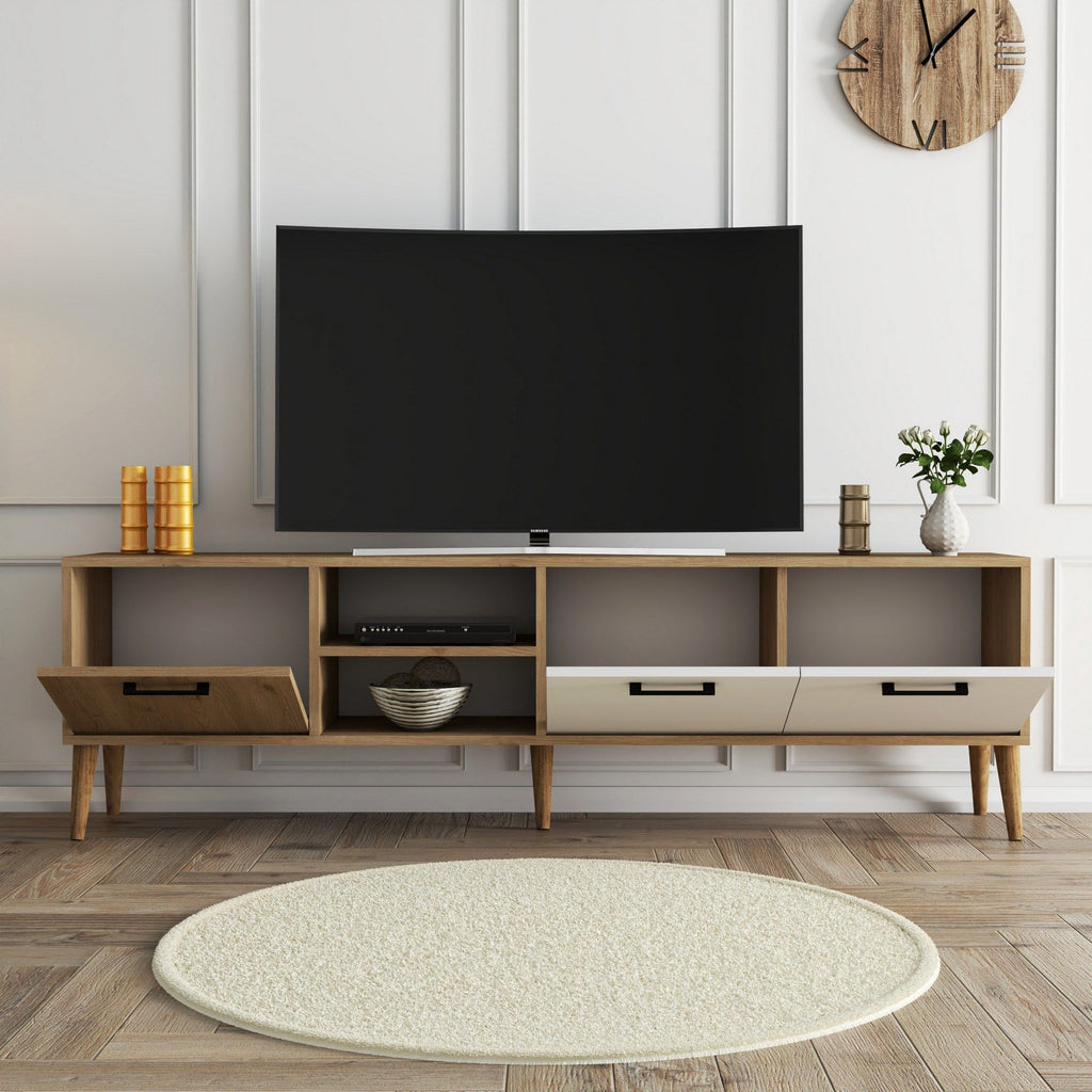 Meubles Tv Exxen - Chêne / Blanc