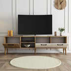 Meubles Tv Exxen - Chêne / Blanc