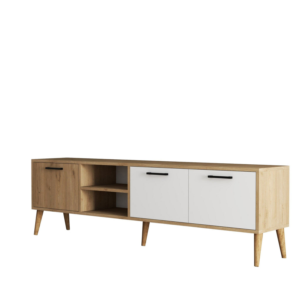 Meubles Tv Exxen - Chêne / Blanc