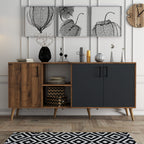 Consoles Exxen - Noyer / Anthracite