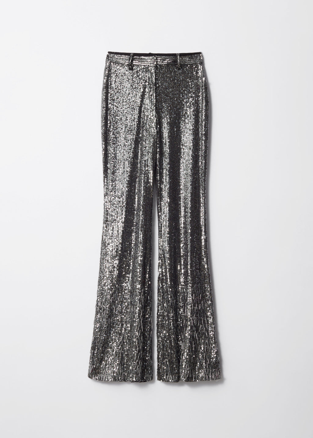 Pantalon À Sequins St Cher. - Gris