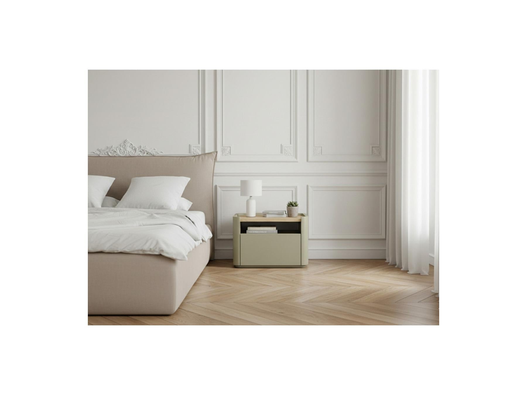 Anyra - Bedside Table 1 Drawer