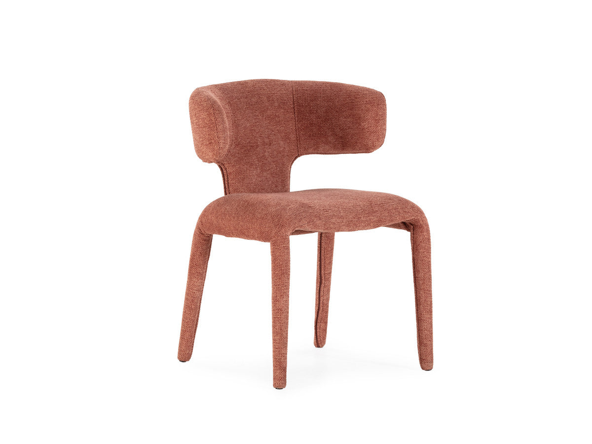 Sasha - Ensemble - Avec Table À Manger Ovale Beige + Chaises Mila Tissu Texturé - Lot De 6 Chaises