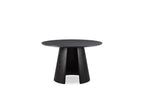 Gaston - Table À Manger Ronde - Placage Chêne