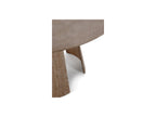Gaston - Table À Manger Ronde - Placage Chêne