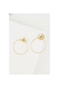 Pendientes 
Malaquitas