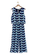 The Donna Optical Leaf Jumpsuit