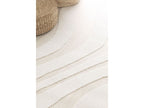 Noelia - Tapis Poils Ras Noelia Motif Abstrait - Beige