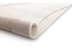Noelia - Tapis Poils Ras Noelia Motif Abstrait - Beige