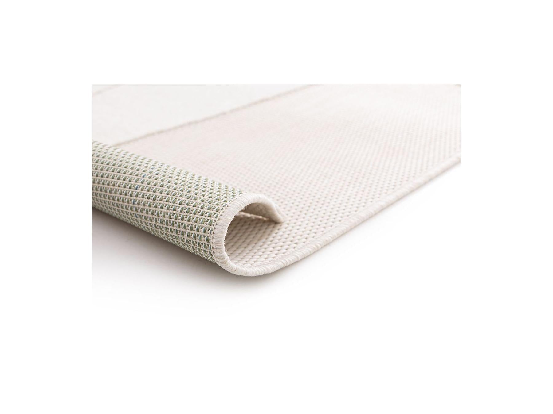 Kaia - Tapis Poils Ras - Motif Abstrait - Beige