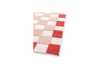 Myrlie - Tapis Poils Ras Myrlie Motif Damier - Rose
