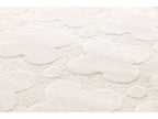 Owen - Low-Pile Rug with Abstract Pattern - White