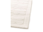Owen - Low-Pile Rug with Abstract Pattern - White