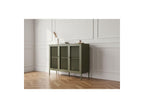 Clara - 4-Door 160 cm Metal TV Unit + 3-Door 120 cm Metal Sideboard Limited Edition