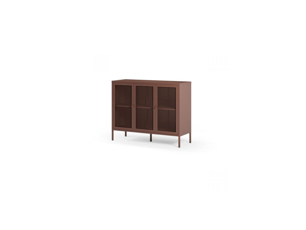 Clara - 4-Door 160 cm Metal TV Unit + 3-Door 120 cm Metal Sideboard Limited Edition