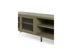 Clara - Metal TV Unit 2 Doors 2 Open Compartments 160 cm + Metal Sideboard 2 Doors 3 Drawers 140 cm Limited Edition