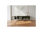 Clara - Metal TV Unit 2 Doors 2 Open Compartments 160 cm + Metal Sideboard 2 Doors 3 Drawers 140 cm Limited Edition