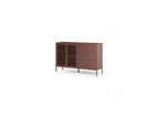 Clara - Metal TV Unit 2 Doors 2 Open Compartments 160 cm + Metal Sideboard 2 Doors 3 Drawers 140 cm Limited Edition
