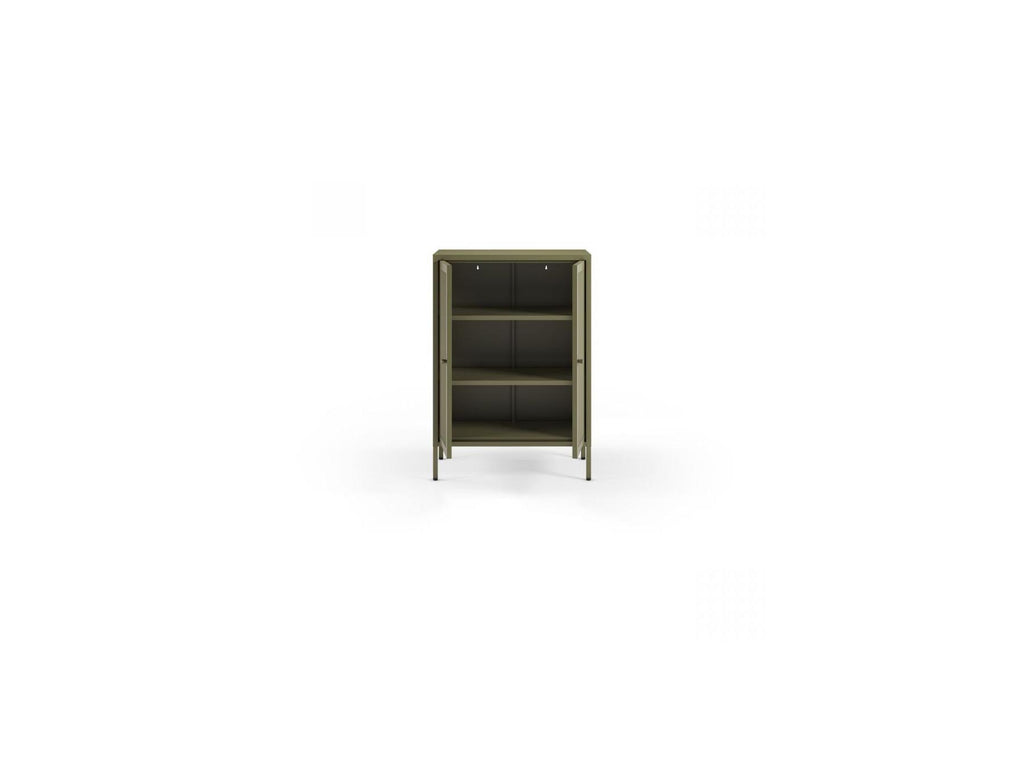 Clara - 4-Door Metal TV Unit 160 cm + 2-Door Metal Tall Sideboard 70 cm + Metal Coffee Table 100 cm Limited Edition