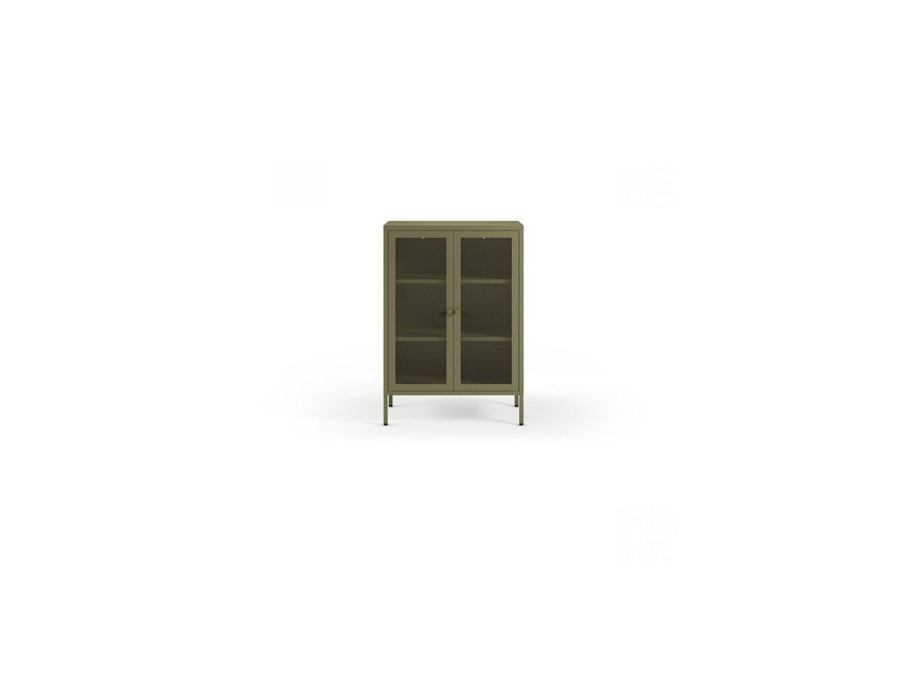 Clara - 4-Door Metal TV Unit 160 cm + 2-Door Metal Tall Sideboard 70 cm + Metal Coffee Table 100 cm Limited Edition