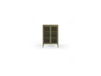 Clara - 4-Door Metal TV Unit 160 cm + 2-Door Metal Tall Sideboard 70 cm + Metal Coffee Table 100 cm Limited Edition