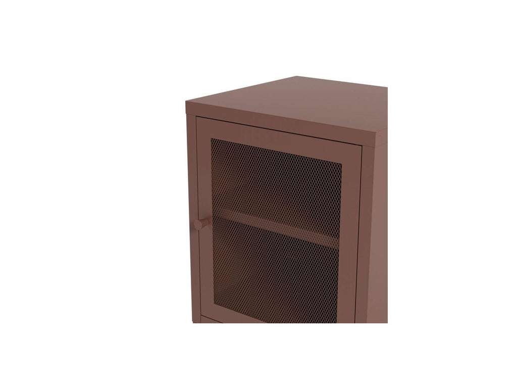 Clara - 1-Door Bedside Table - Metal Limited Edition