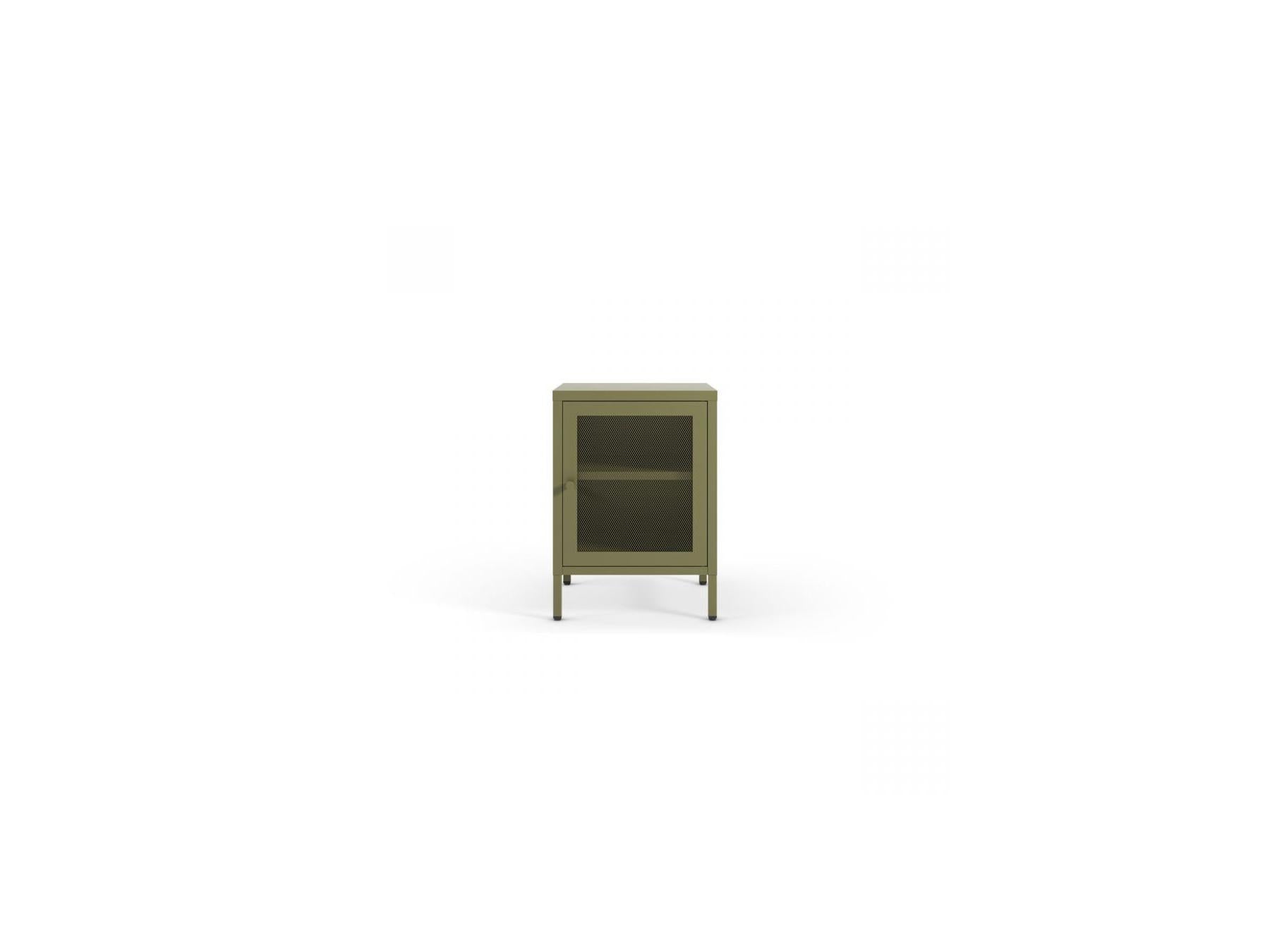 Clara - 1-Door Bedside Table - Metal Limited Edition