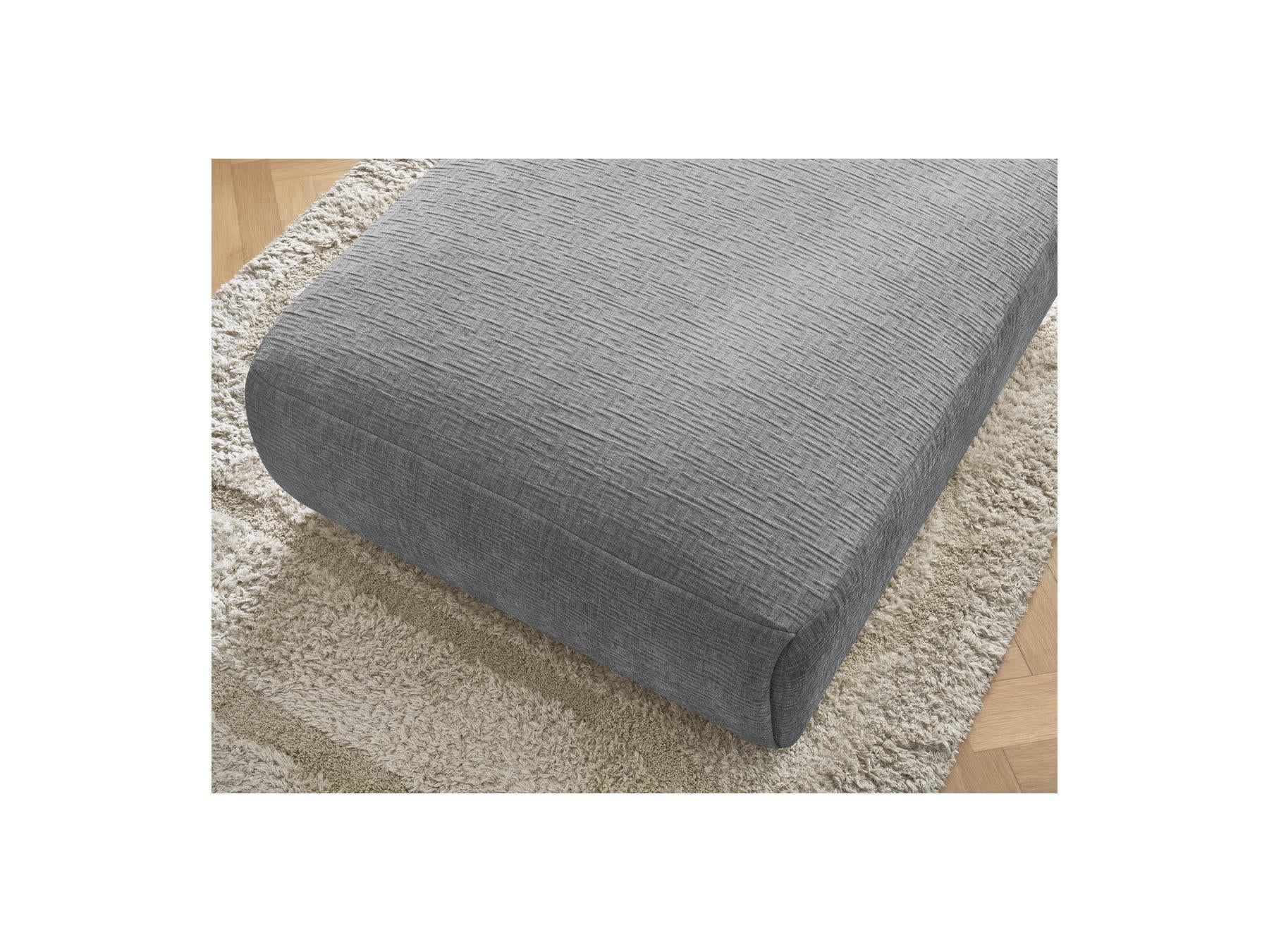 Jana - Large Pouffe - Textured Fabric