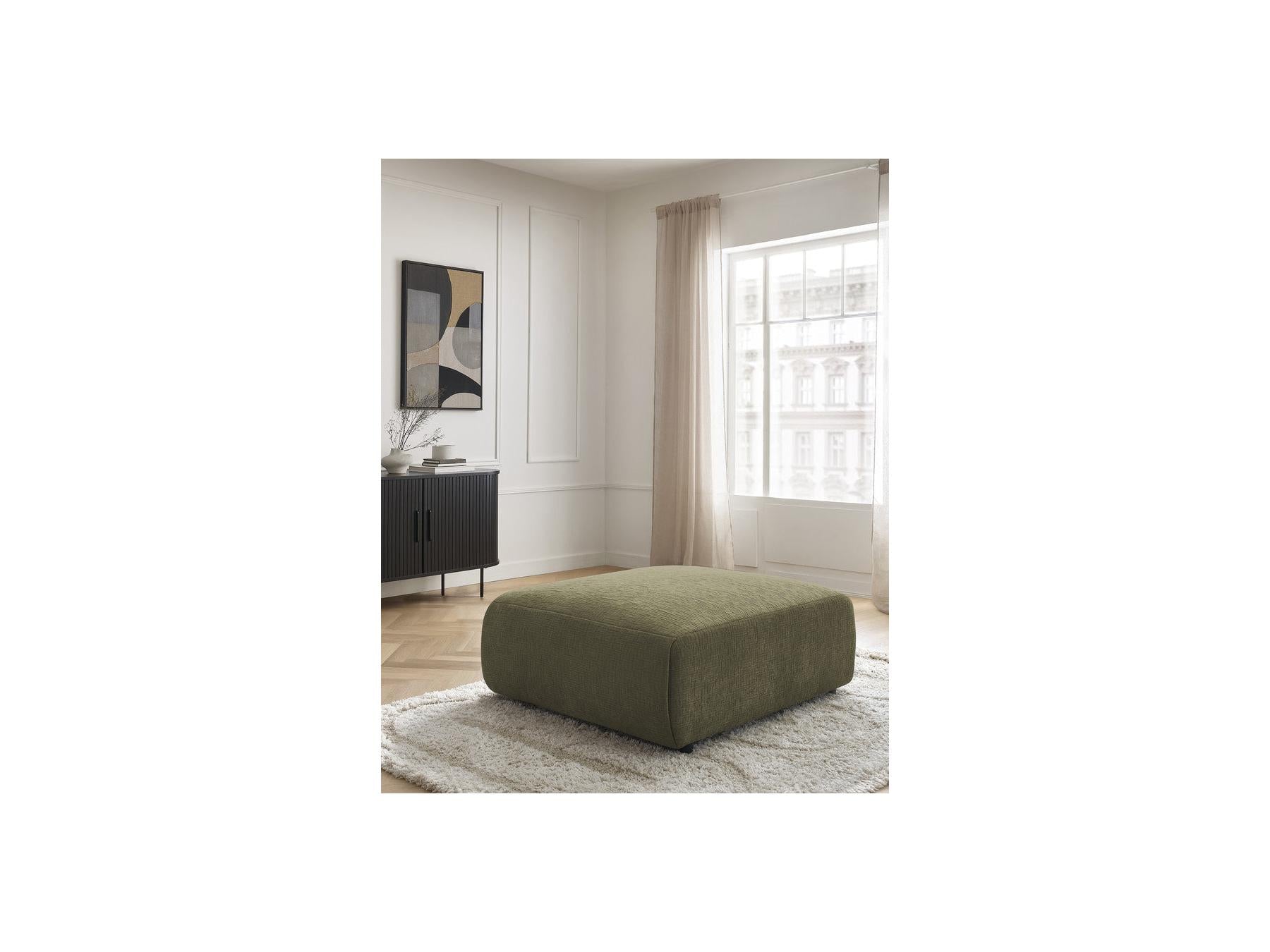 Jana - Large Pouffe - Textured Fabric