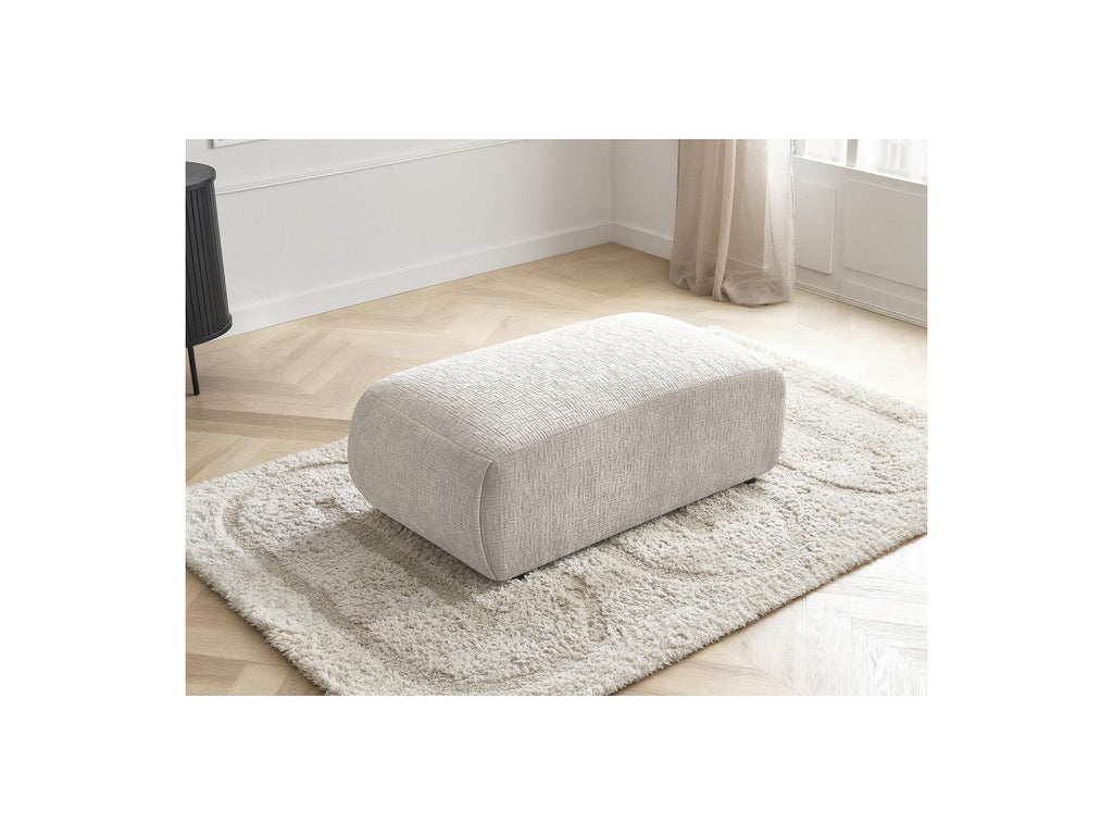 Jana - Pouf Petit - Tissu Texturé