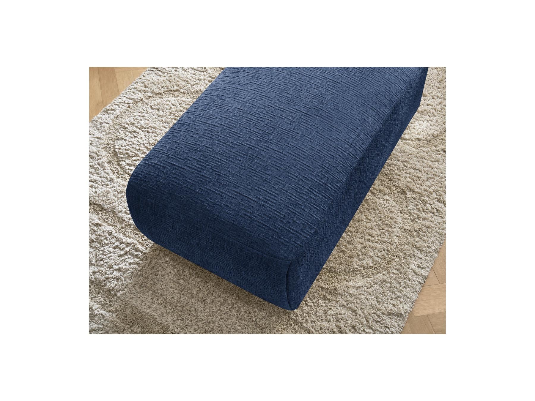 Jana - Pouf Petit - Tissu Texturé