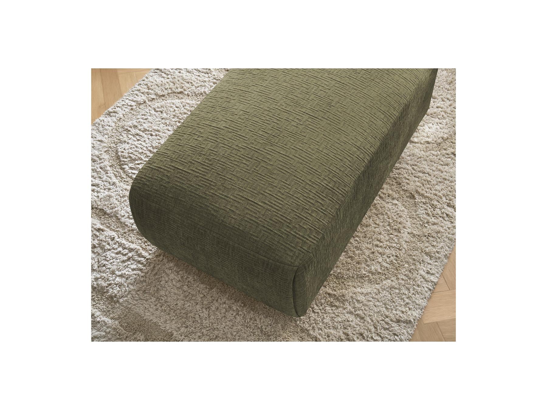 Jana - Pouf Petit - Tissu Texturé