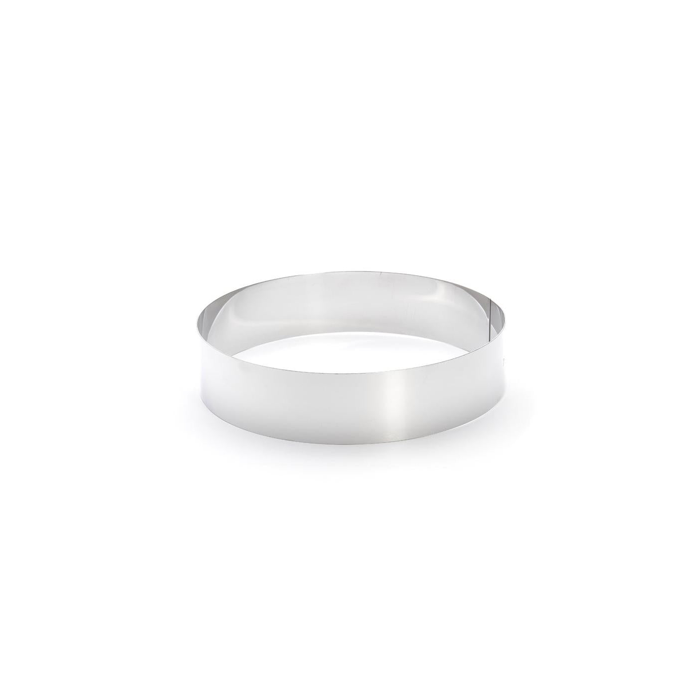 Stainless Steel Vacherin Dessert Ring - H. 6 cm