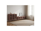 Clara - 4-Door 160 cm Metal TV Unit + 3-Door 120 cm Metal Sideboard Limited Edition