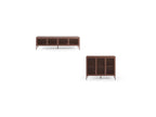 Clara - 4-Door 160 cm Metal TV Unit + 3-Door 120 cm Metal Sideboard Limited Edition