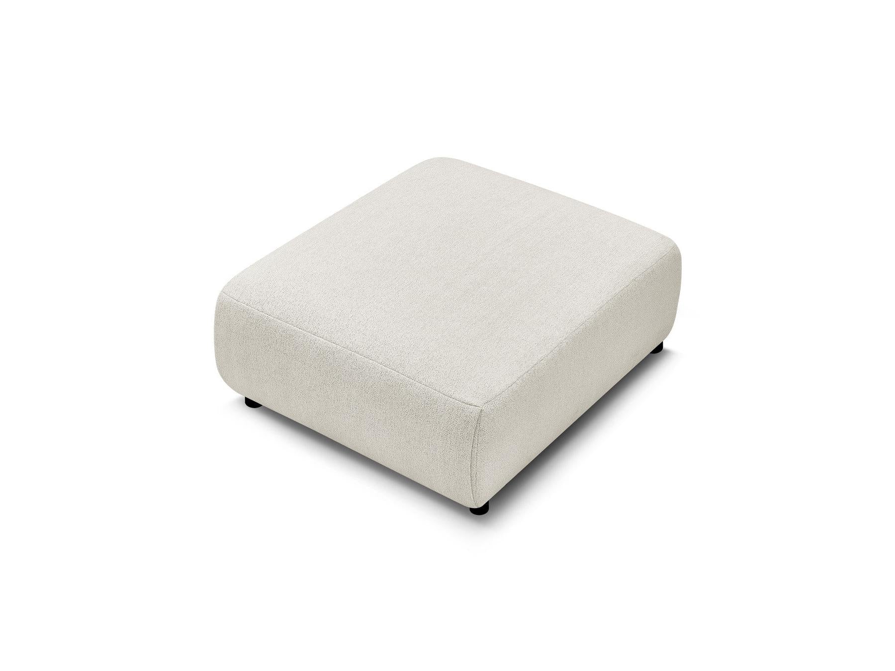 Jana - Large Pouffe - Heathered Fabric