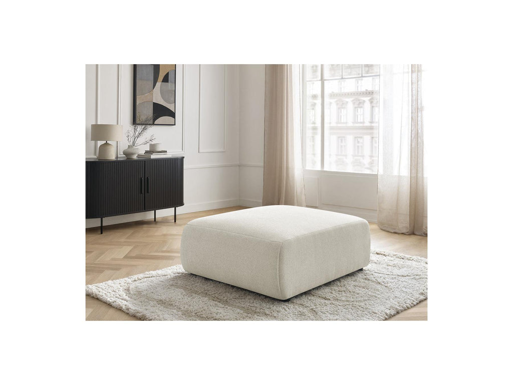 Jana - Large Pouffe - Heathered Fabric