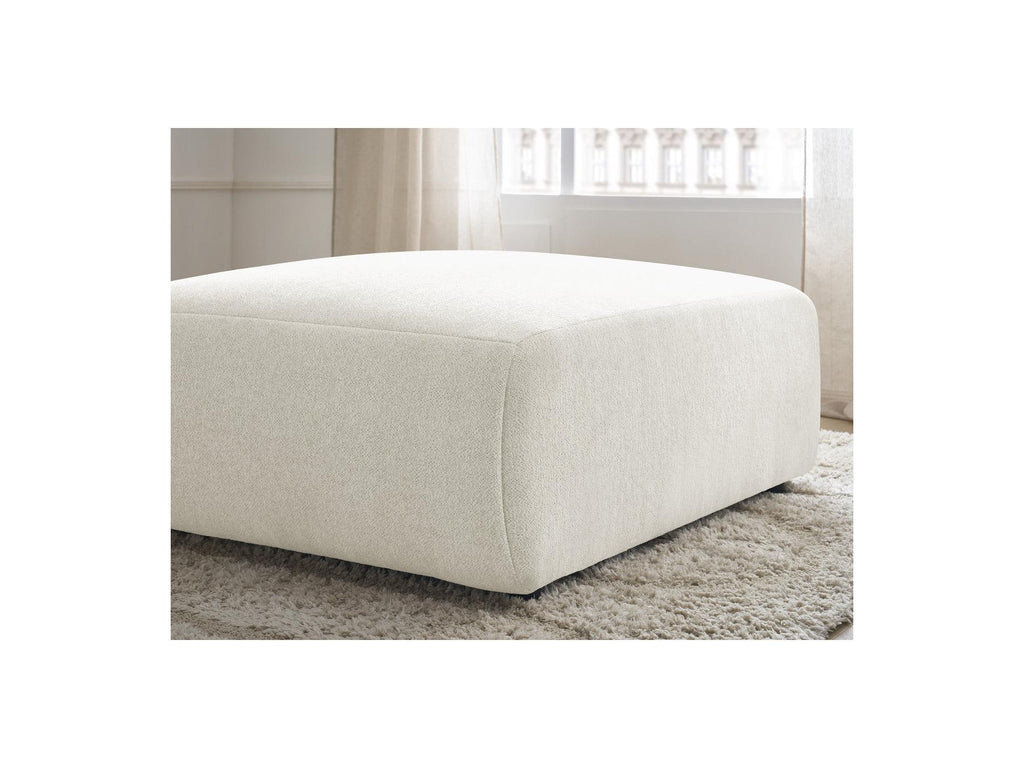 Jana - Large Pouffe - Heathered Fabric