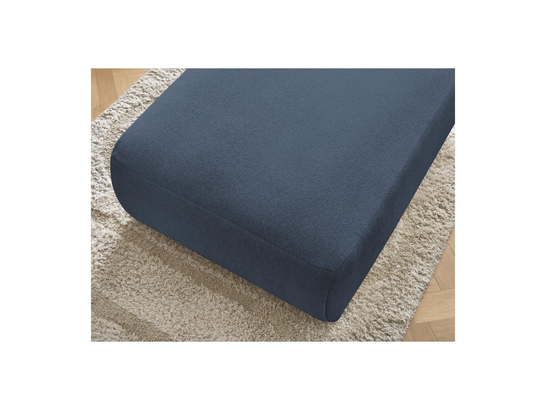 Jana - Large Pouffe - Heathered Fabric