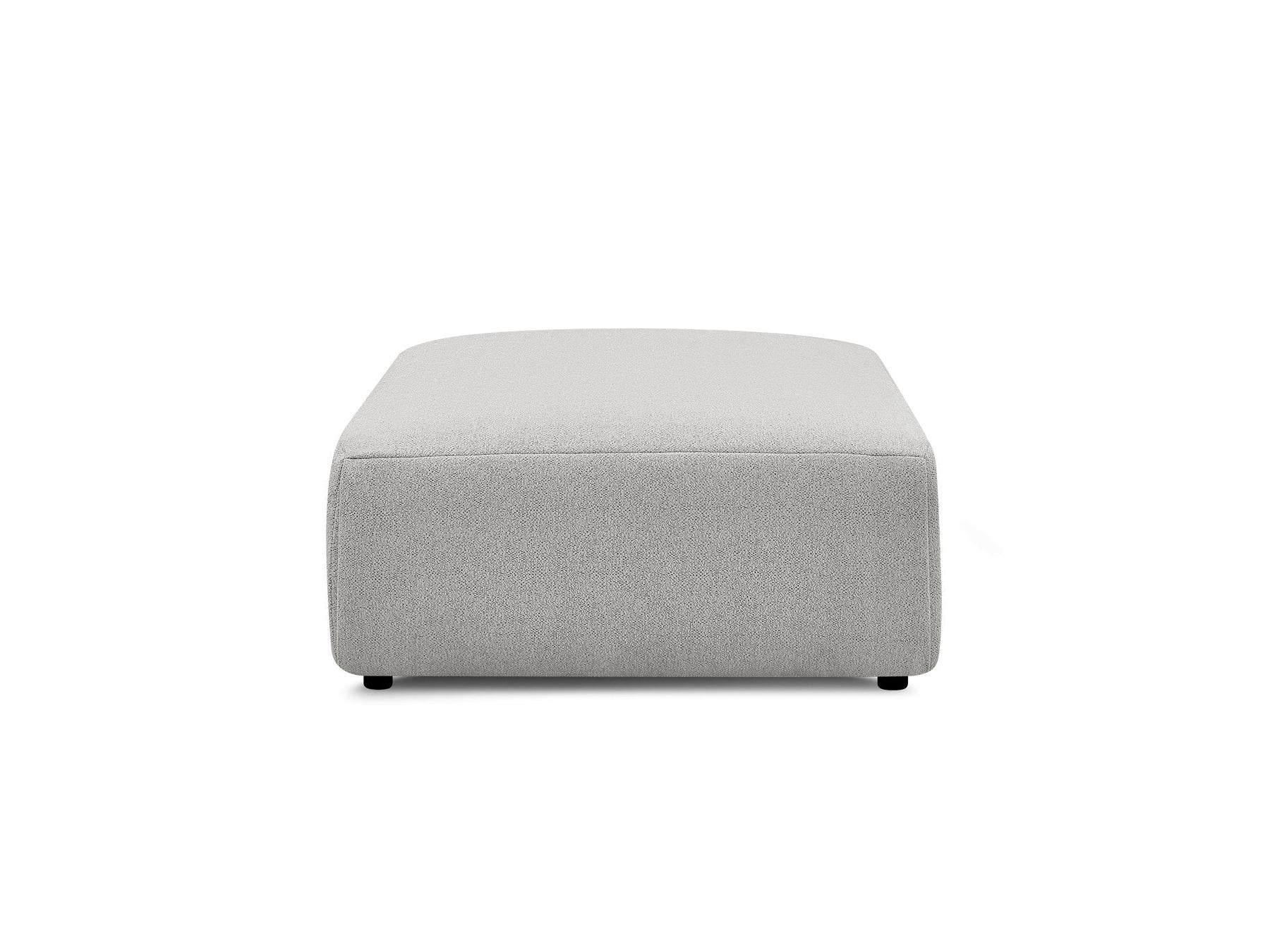Jana - Large Pouffe - Heathered Fabric