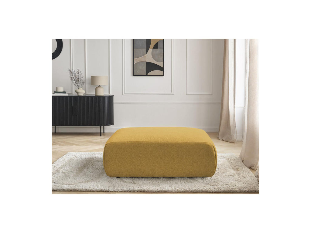 Jana - Large Pouffe - Heathered Fabric