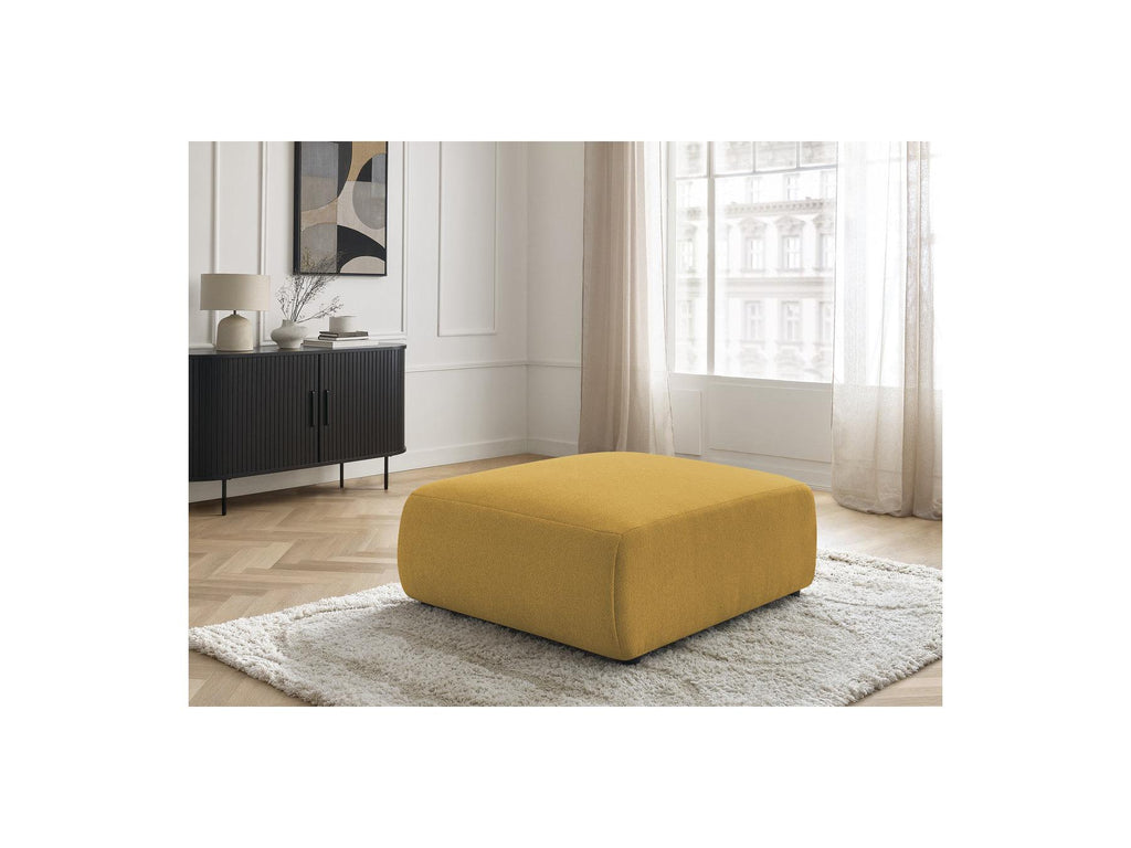 Jana - Large Pouffe - Heathered Fabric