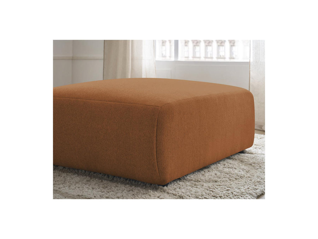 Jana - Large Pouffe - Heathered Fabric