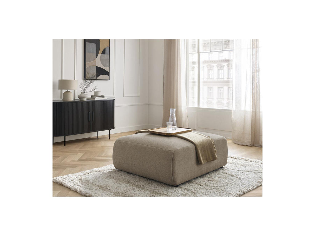 Jana - Large Pouffe - Heathered Fabric