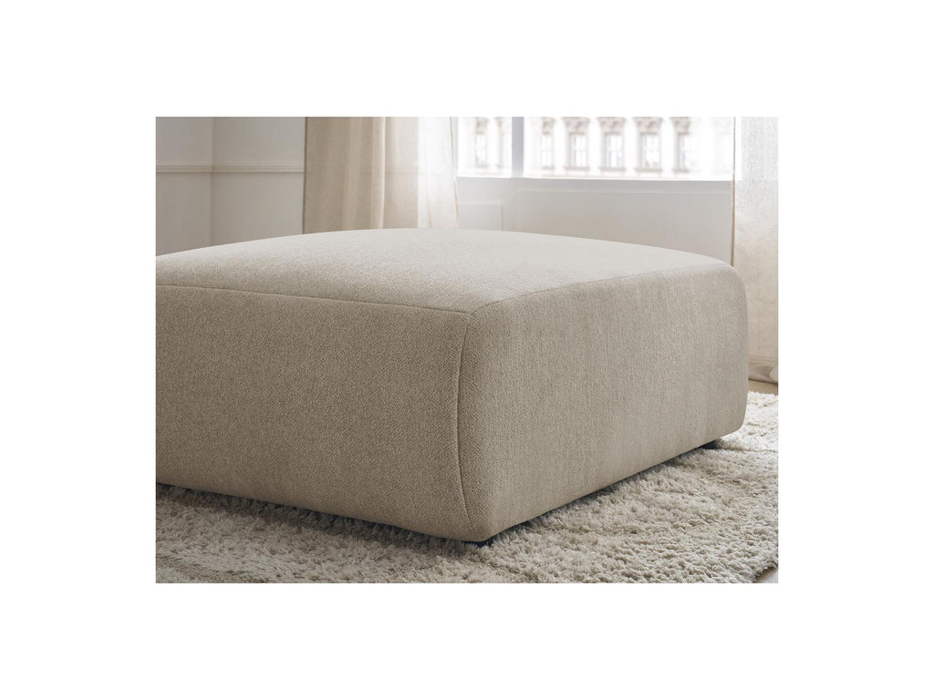 Jana - Large Pouffe - Heathered Fabric