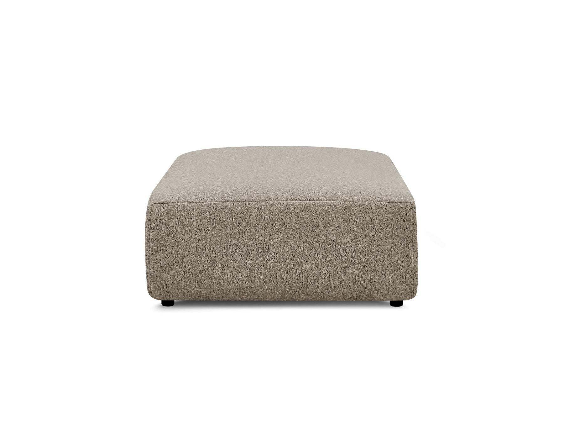 Jana - Large Pouffe - Heathered Fabric